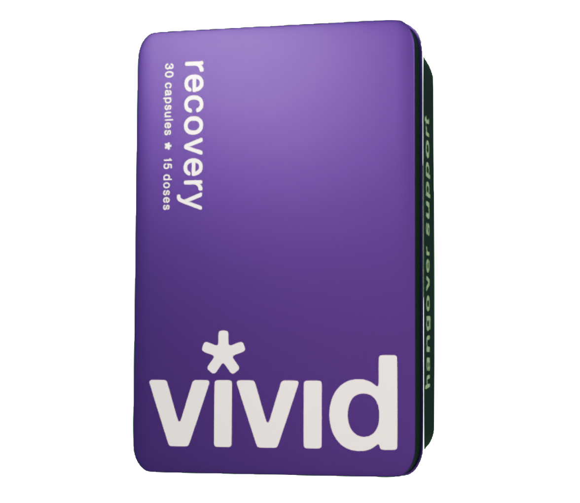 Vivid Recovery product box